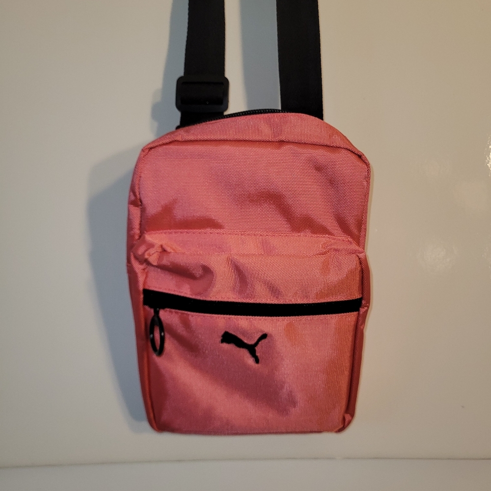 Puma Sidebag, (more of a peach color than pink)